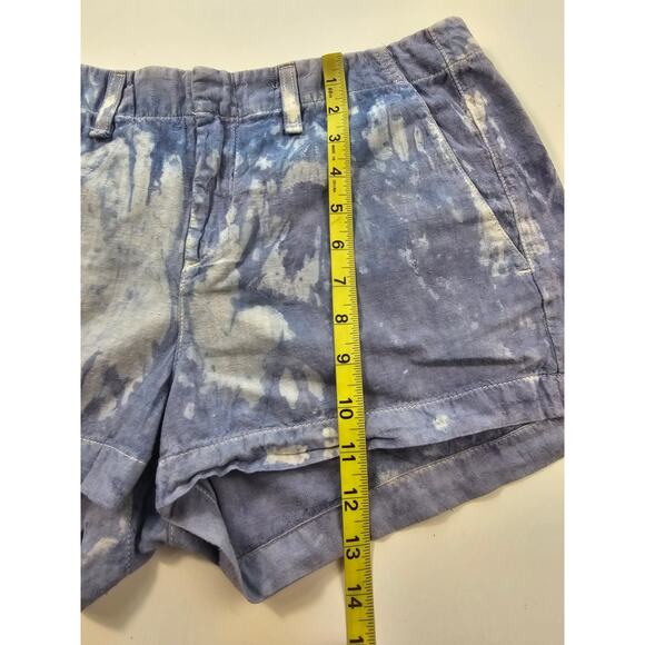 Rag & Bone Portobello Short size 28 tie-dye chambray casual comfort summer - Picture 7 of 9